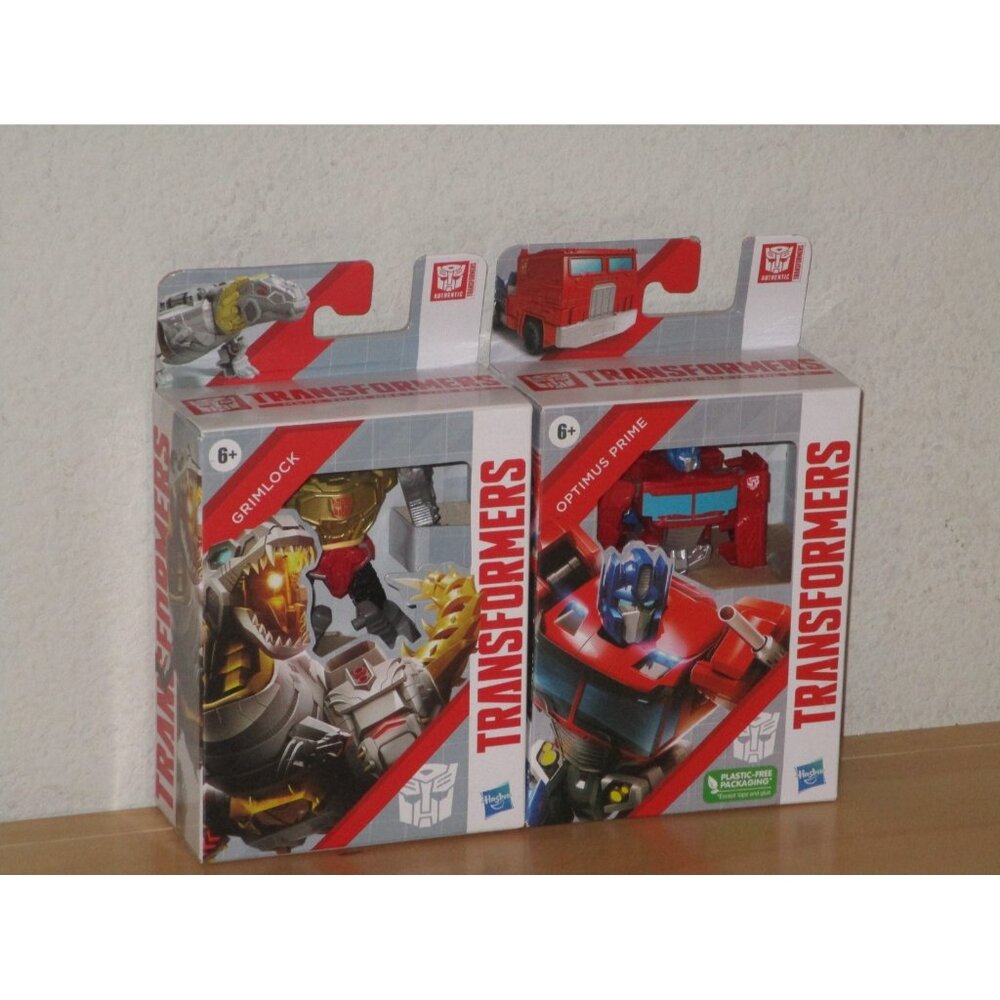Transformers Hasbro Lot of 2 Grimlok Optimus Prime Dinobot Brand New in Package